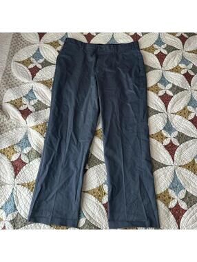 Dark gray cotton dress pants size 36x30 office work formal business casual
